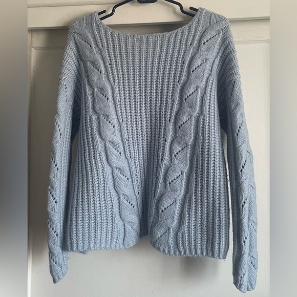 Anthropologie Ramona Cable-Knit Sweater. Pre-Owned. - Picture 8 of 13